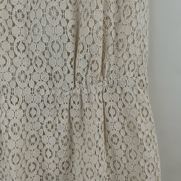 TAGS ON J. Crew cream lace dress size 10 - Picture 3 of 6